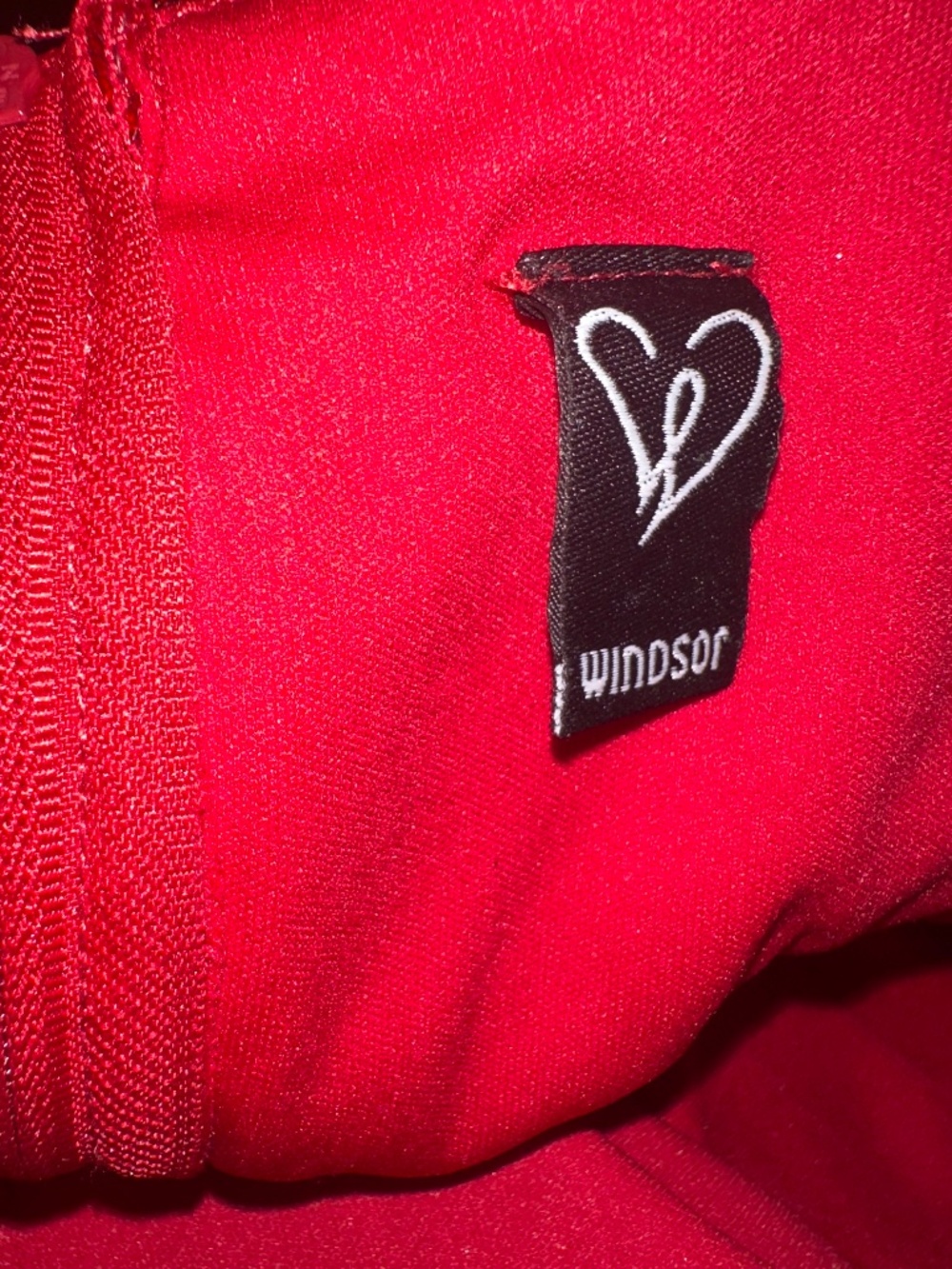 Gorgeous Red Shimmer hoco Mini Dress | Windsor - Picture 7 of 10